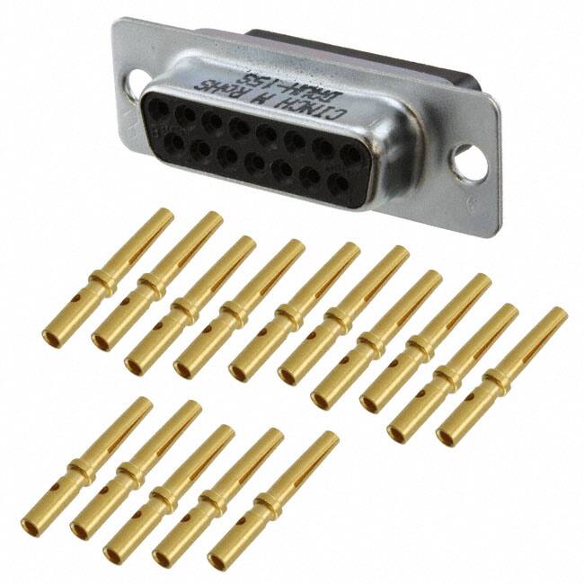 DAUH-15S Cinch Connectivity Solutions  Ensembles de connecteurs D-Sub